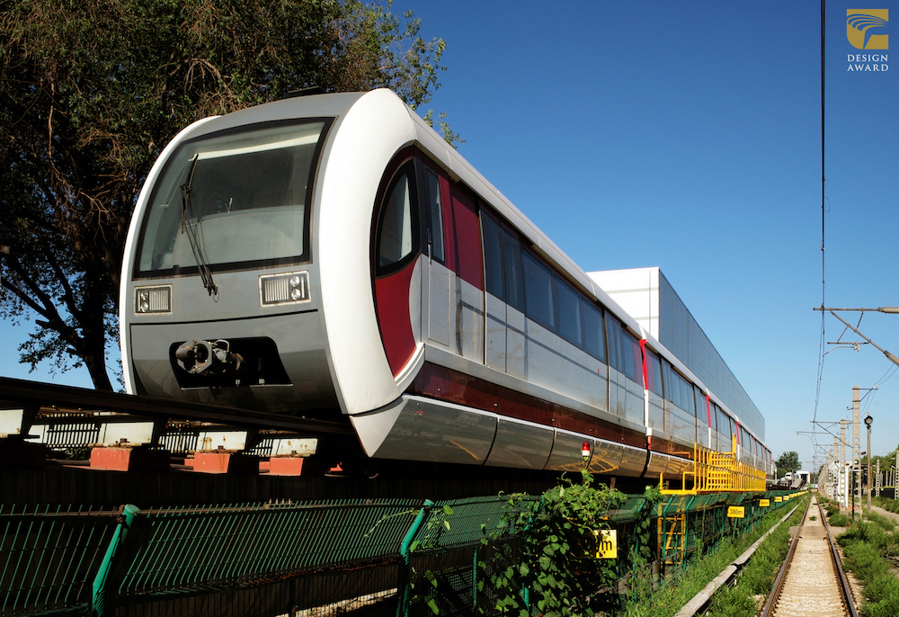 《北京S1線磁懸浮列車》(中車唐山機車，產品設計類，中國)_01