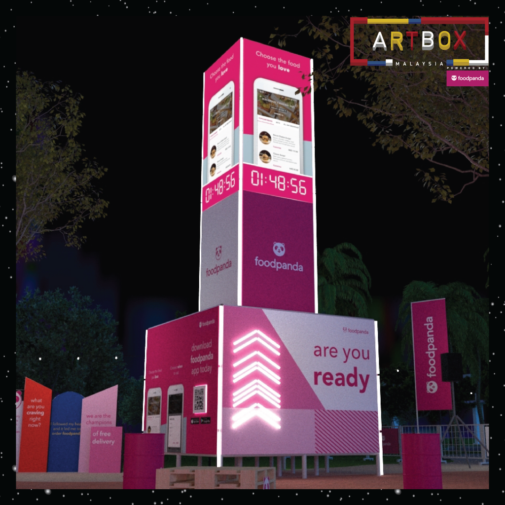 Artbox MY_foodpanda food tower