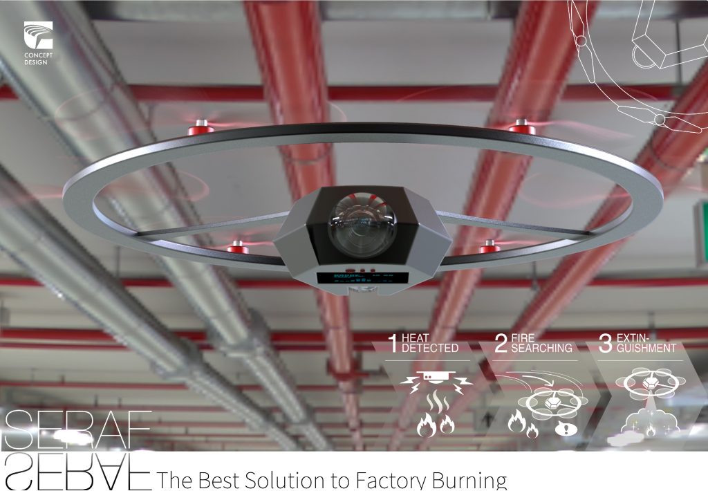 SERAF—Intelligent UAV Fire Extinguishing System