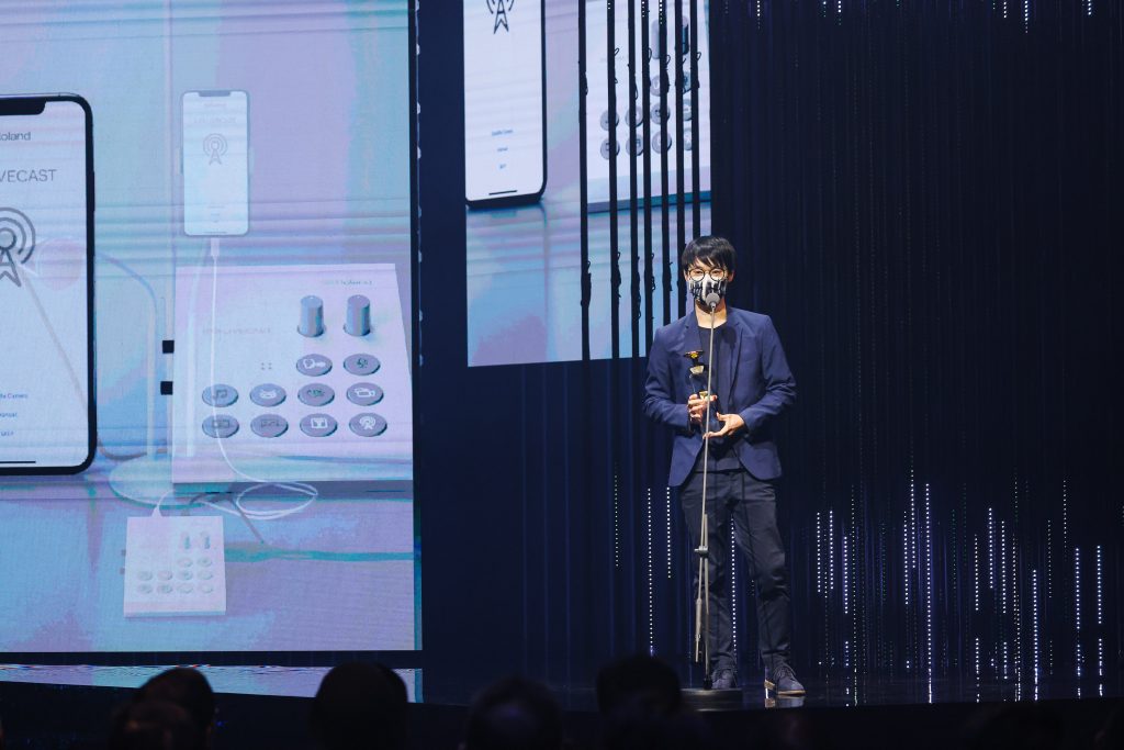 The GPDA 2021 Best Design Award winner_ GO LIVECAST (Roland Corporation, Japan)