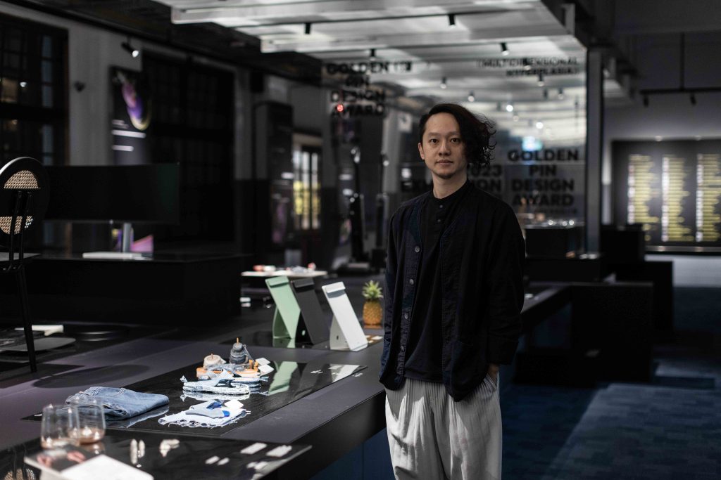 The curator Eric Yu, the director of Atelier SUPERB